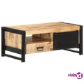 vidaXL Coffee Table 100x50x40 cm Rough Mango Wood