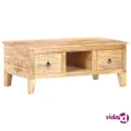 vidaXL Coffee Table 100x55x40 cm Rough Mango Wood