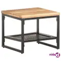 vidaXL Side Table 40x40x35 cm Solid Acacia Wood