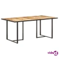vidaXL Dining Table 180 cm Rough Mango Wood