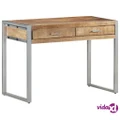 vidaXL Desk 108x50x75 cm Rough Mango Wood