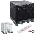 vidaXL IBC Container Cover 8 Eyelets 116x100x120 cm