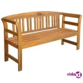 vidaXL Garden Bench 157 cm Solid Acacia Wood