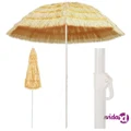 vidaXL Beach Umbrella Natural 240 cm Hawaii Style