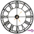 vidaXL Vintage Wall Clock with Quartz Movement Metal 60 cm XXL
