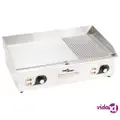 vidaXL Electric Griddle Stainless Steel 4400 W 71x43x23.5 cm