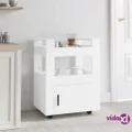 vidaXL Kitchen Trolley White 60x45x80 cm Engineered Wood