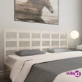 vidaXL Bed Headboard 185.5x4x100 cm Solid Wood Pine