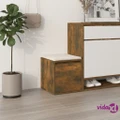 vidaXL Box Drawer Smoked Oak 40.5x40x40 cm Engineered Wood