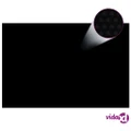 vidaXL Floating Rectangular PE Solar Pool Film 6 x 4 m Black