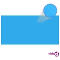 vidaXL Rectangular Pool Cover 732 x 366 cm PE Blue