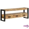 vidaXL TV Cabinet 120x30x45 cm Solid Wood Mango