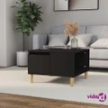 vidaXL Coffee Table Black 55x55x36.5 cm Engineered Wood