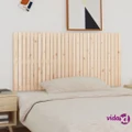 vidaXL Wall Headboard 185x3x90 cm Solid Wood Pine