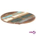 vidaXL Round Table Top 50 cm 25-27 mm Solid Reclaimed Wood