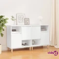 vidaXL Sideboards 2 pcs White 60x35x70 cm Engineered Wood