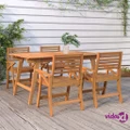 vidaXL Garden Chairs 4 pcs 58x58x87 cm Solid Wood Acacia