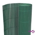 vidaXL Double-Sided Garden Fence PVC 90x300 cm Green