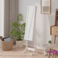 vidaXL Free-Standing Mirror White 34x37x146 cm
