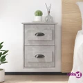 vidaXL Wall-mounted Bedside Cabinets 2 pcs Concrete Grey 41.5x36x53cm