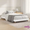 vidaXL Bed Frame White 92x187 cm Single Size Engineered Wood