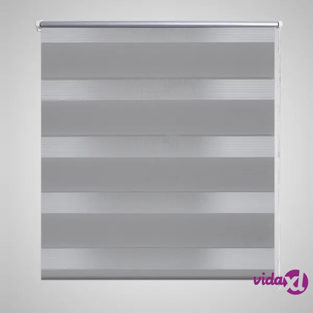 vidaXL Zebra Blind 60 x 120 cm Grey