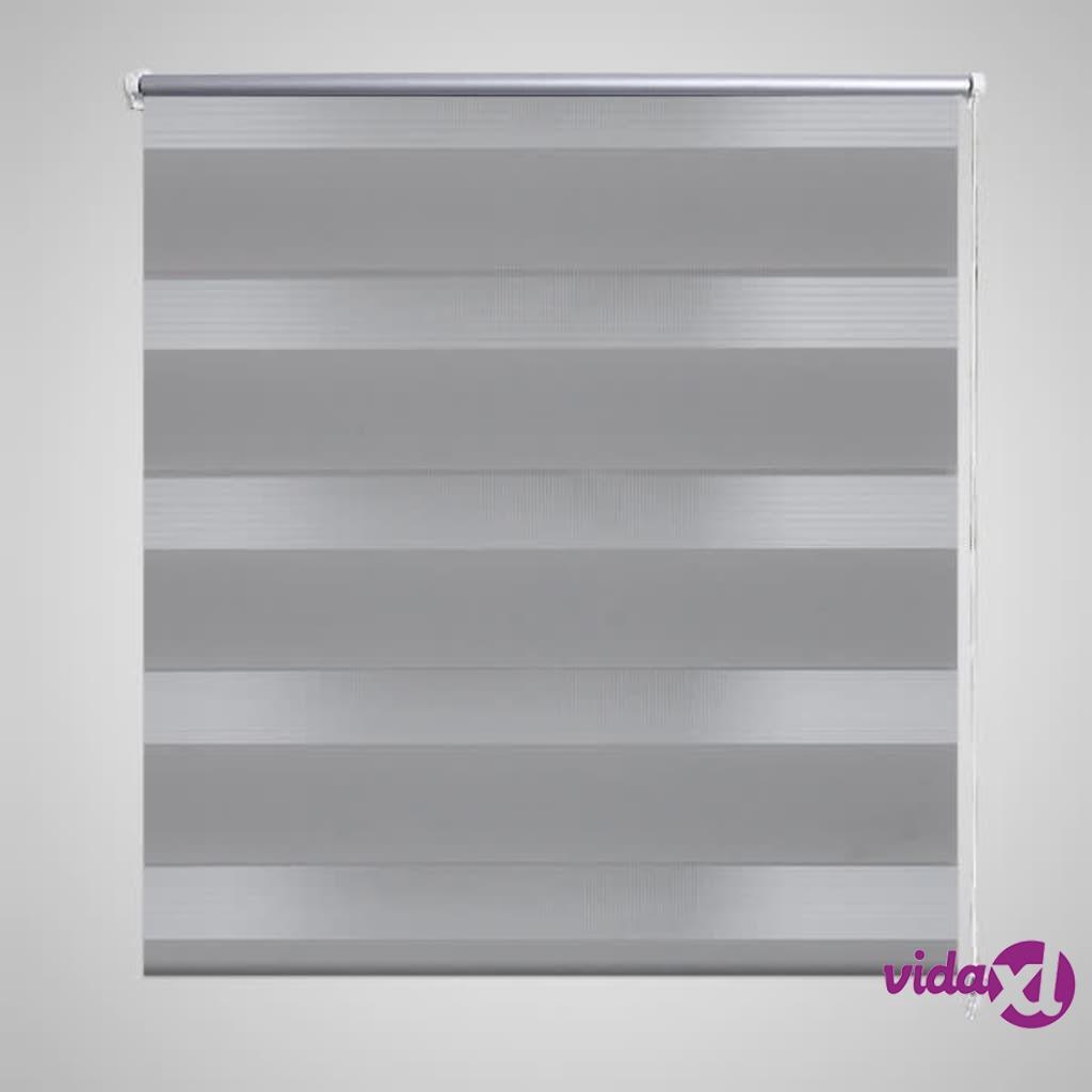 vidaXL Zebra blind 80 x 150 cm grey