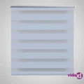 vidaXL Zebra Blind 100 x 175 cm White