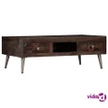 vidaXL Coffee Table Solid Reclaimed Wood 100x60x35 cm