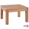 vidaXL Coffee Table Solid Teak Wood with Natural Finish 60x60x40 cm