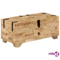 vidaXL Coffee Table Solid Mango Wood 80x40x35 cm