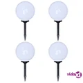 vidaXL Outdoor Pathway Lamps 4 pcs LED 30 cm with Ground Spike