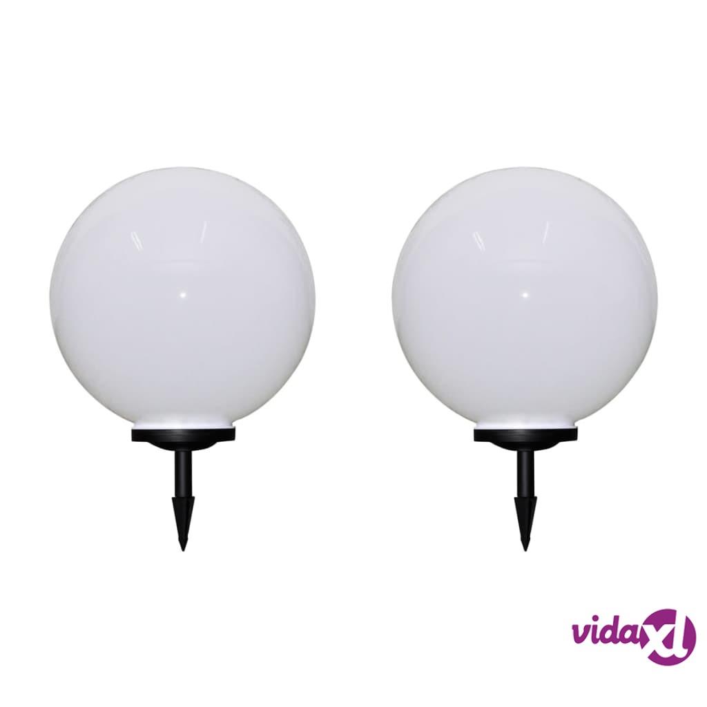 vidaXL Outdoor Pathway Lamps 2 pcs LED 50 cm with Ground Spike
