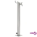 vidaXL Garden Water Column Stainless Steel Round 95 cm