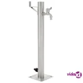 vidaXL Garden Water Column Stainless Steel Round 65 cm