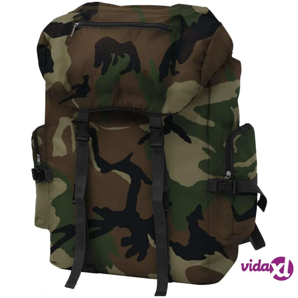 vidaXL Army-Style Backpack 65 L Camouflage