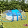 vidaXL Pool Dome Oval 620x410x205 cm