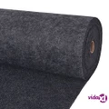vidaXL Exhibition Carpet Rib 1.2x10 m Anthracite
