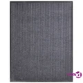 vidaXL Door Mat Grey 117x220 cm PVC
