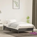 vidaXL Bed Frame Dark Grey 106x203 cm King Single Size Velvet
