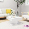 vidaXL Coffee Table White 57x57x30 cm Engineered Wood
