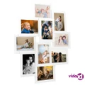 vidaXL Collage Photo Frame for Picture 10 pcs 13x18 cm White MDF