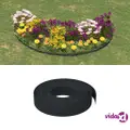 vidaXL Garden Edging Black 10 m 10 cm Polyethylene