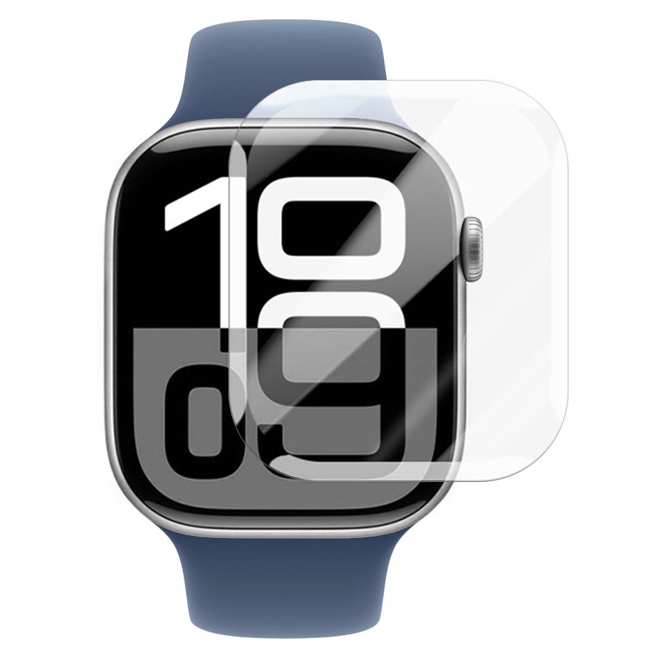 UV Liquid Tempered Glass Screen Protector for Apple Watch 46mm (Series 11 / 10) - Clear