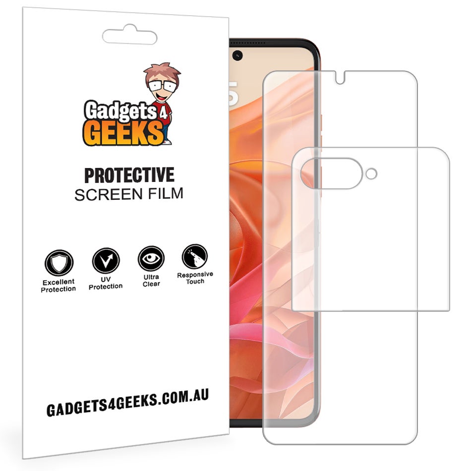 (2-in-1) Hydrogel TPU Film Front / Back / Screen Protector for Motorola Razr 60 / 50