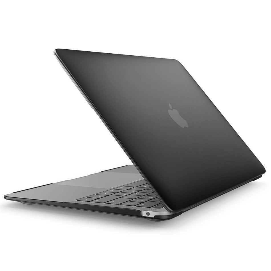 Frosted Hard Shell Case for Apple MacBook Air (13-inch) 2020 / 2019 / 2018 - Black