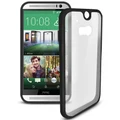 Sonivo Fusion Frame Bumper Case for HTC One M8 - Black / Clear