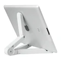 Compact Foldout Desk Stand & Display Holder for iPad / Tablet - White