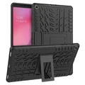 Dual Layer Tough Shockproof Case for Samsung Galaxy Tab A 10.1 (2019) - Black