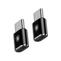 Baseus (2-Pack) USB-C Type-C (Male) to Micro USB (Female) Adapter